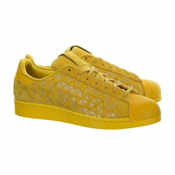 Adida Superstar Juniors Xeno Gold Reflective Shoes - Picture 2 of 3